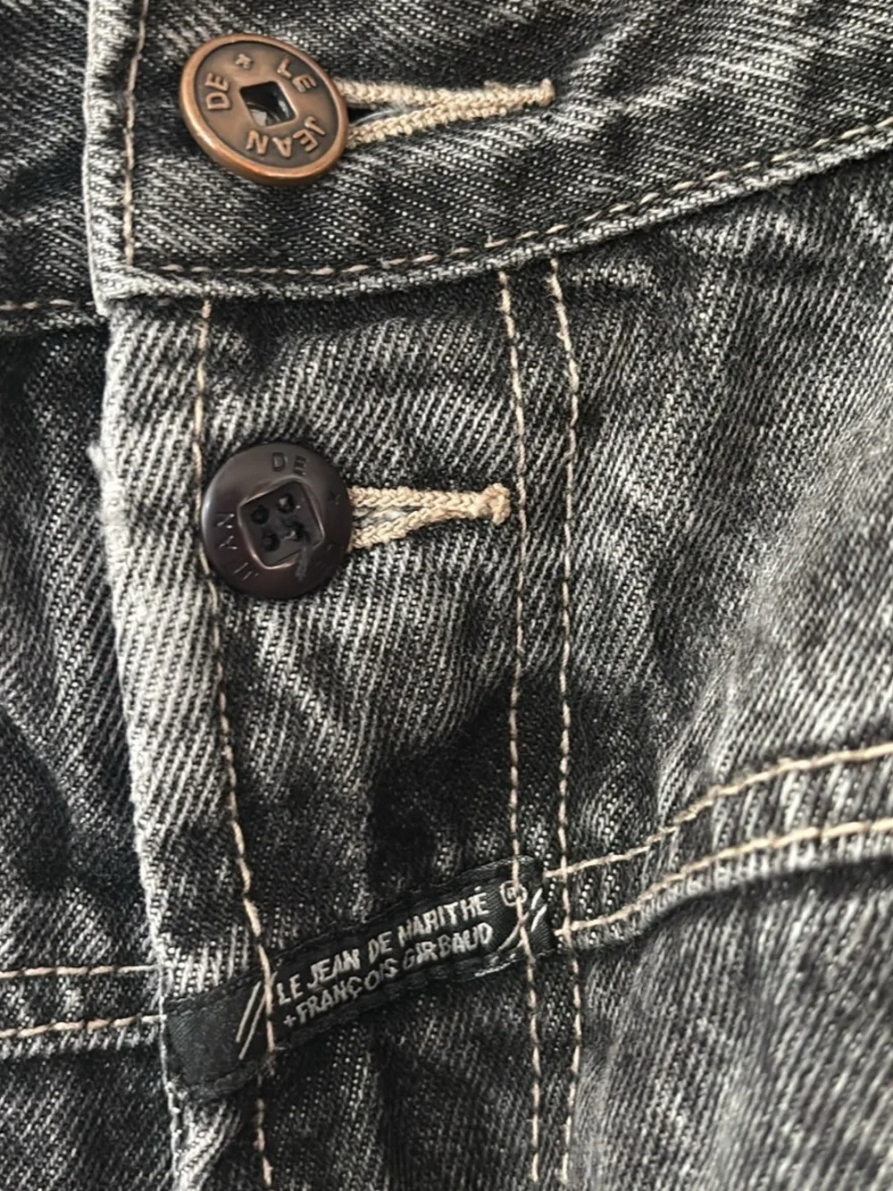 Vintage Le Jean De Marithe Francois Girbaud Baggy Y2K Jorts Shorts Mens W38